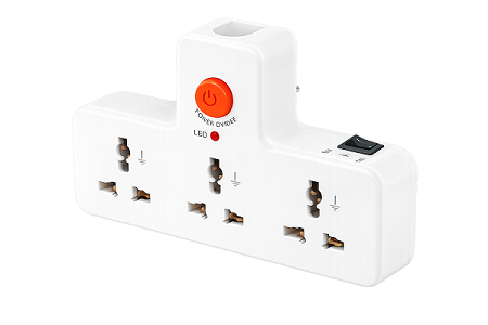3 PIN POWER STRIP (WHITE)